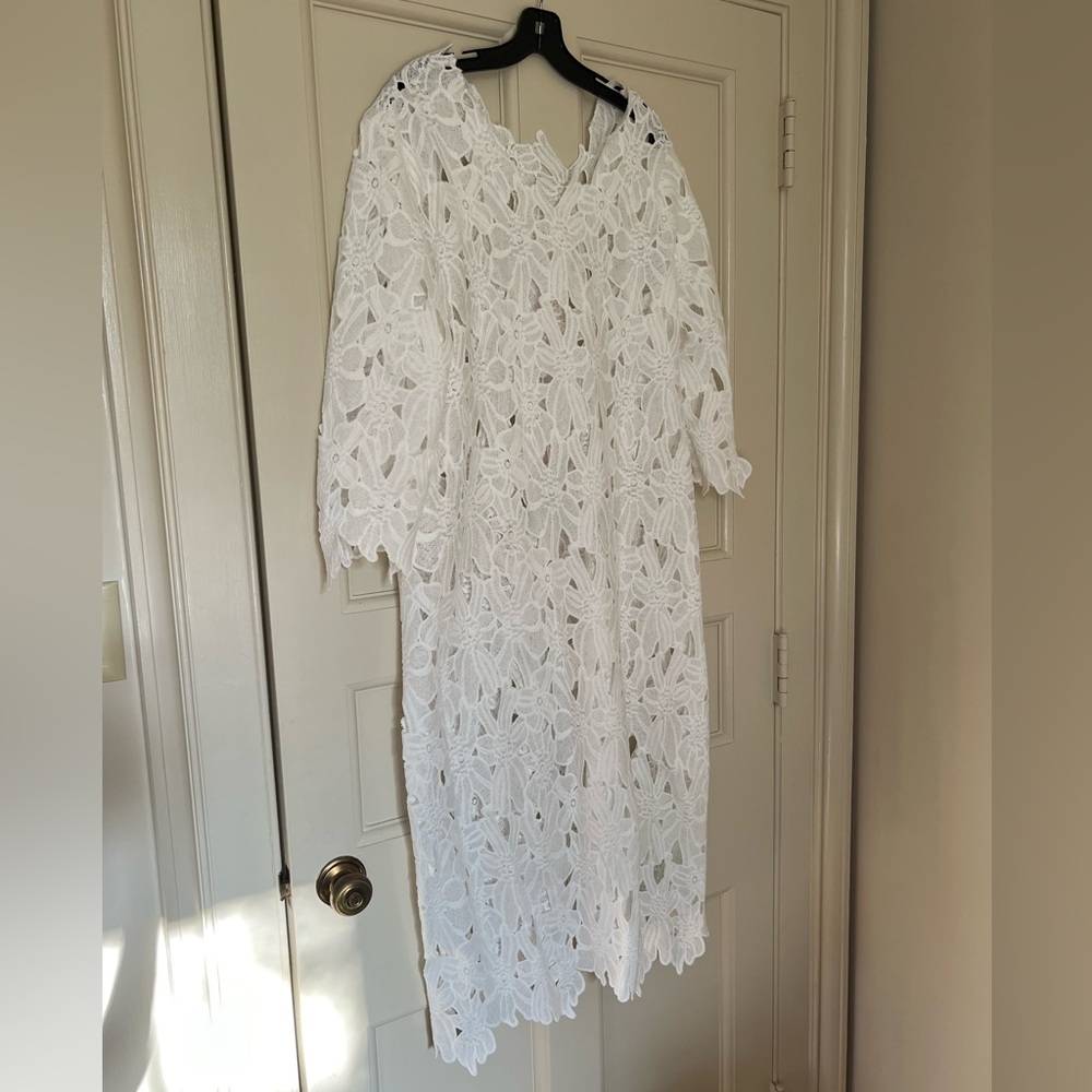 White Beach Coverup/Caftan